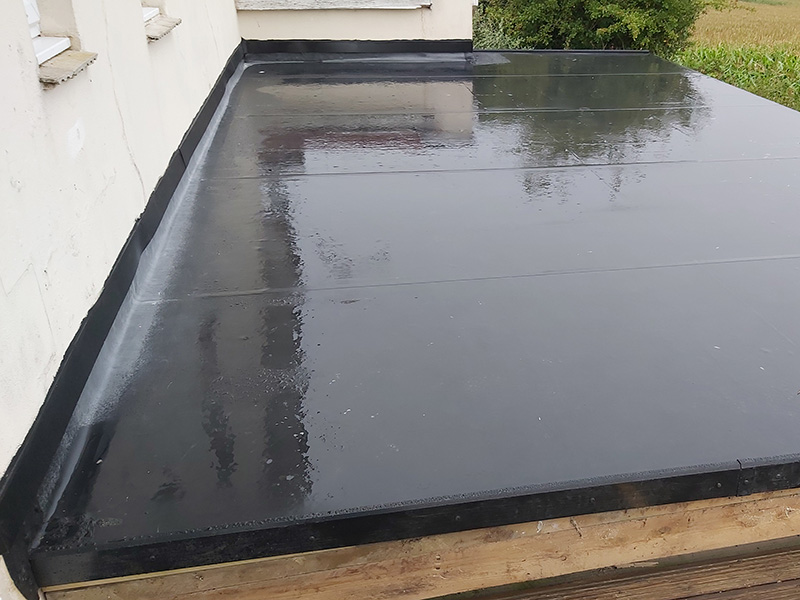 Single ply, EPDM roofing