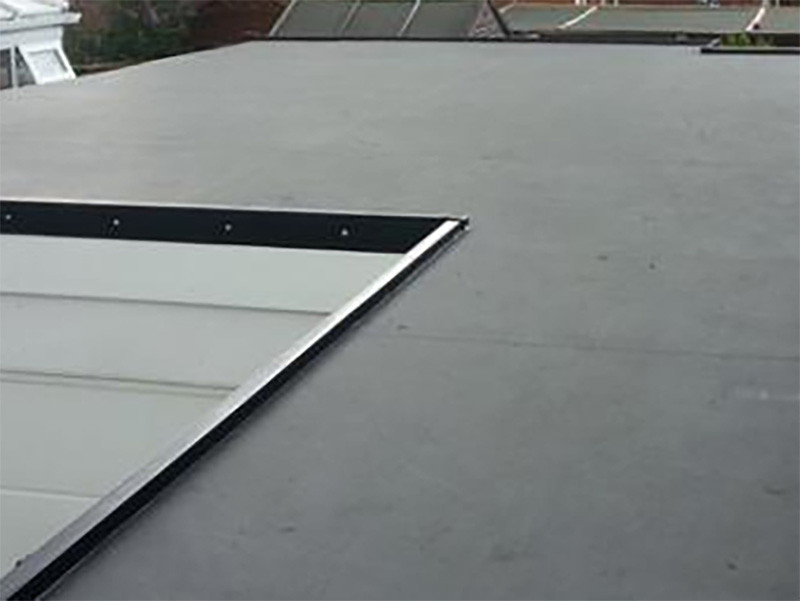 Single ply, EPDM roofing
