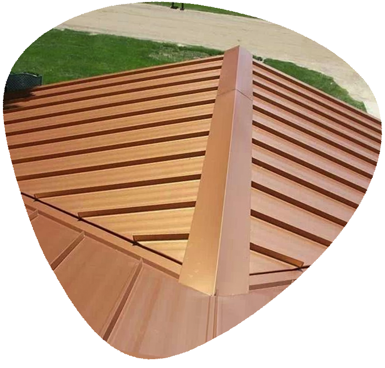 copper roofing