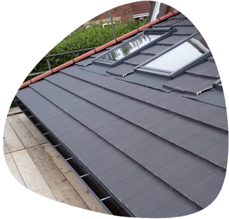 tiled roofing